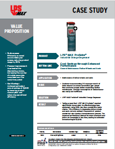 LPS® MAX PreSolve® - Railcar Wheels and Axels